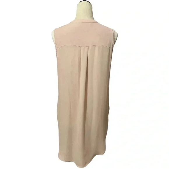 H&M Women’s‎ Sleeveless Nude Color Top Size 10 - Picture 2 of 4